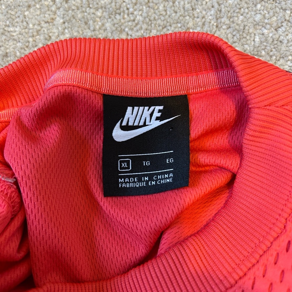 🔥 VINTAGE/RARE NIKE Sportswear Graphic Mesh Jersey Dress - Streetwear XL 🔥 - Picture 9 of 12